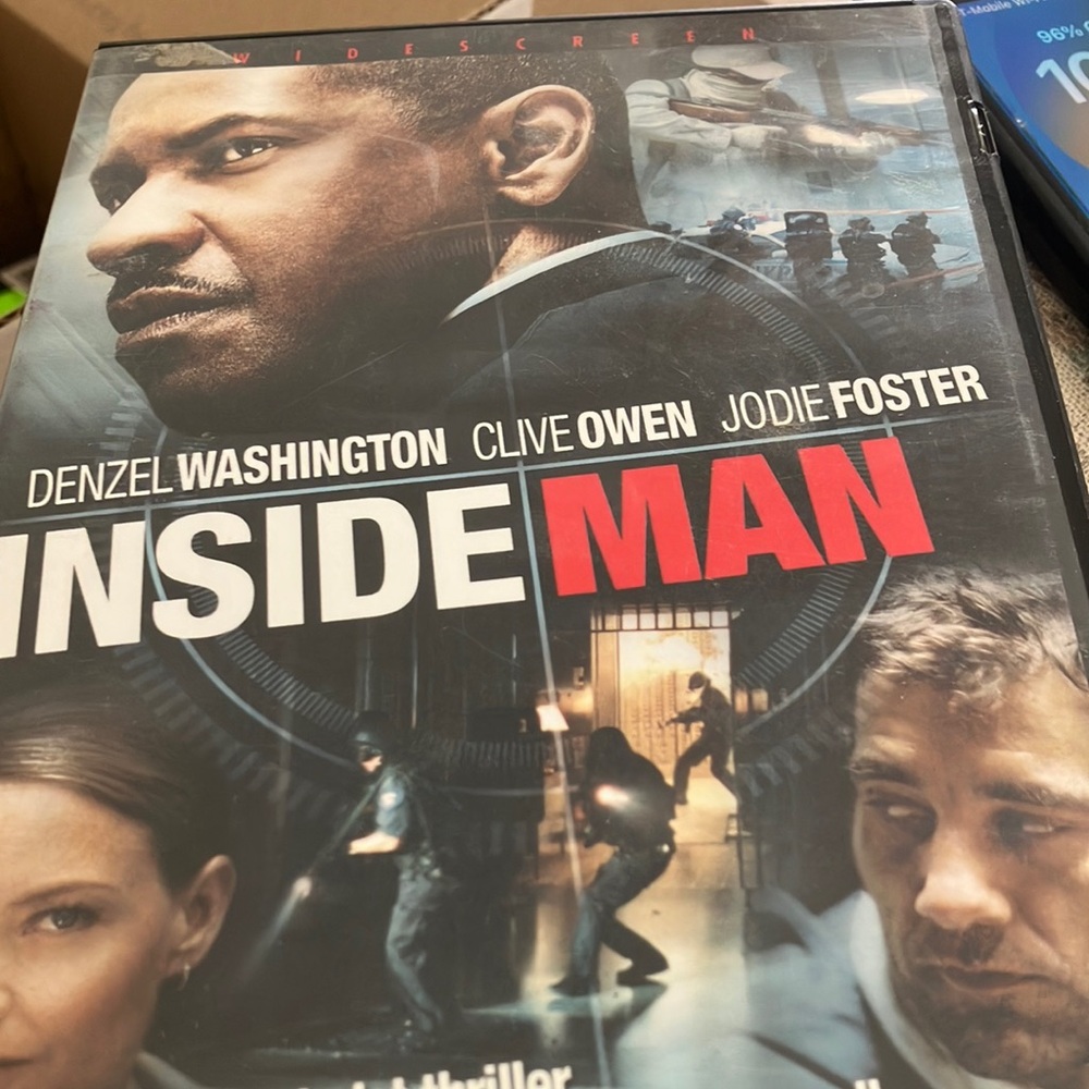 Inside man dvd